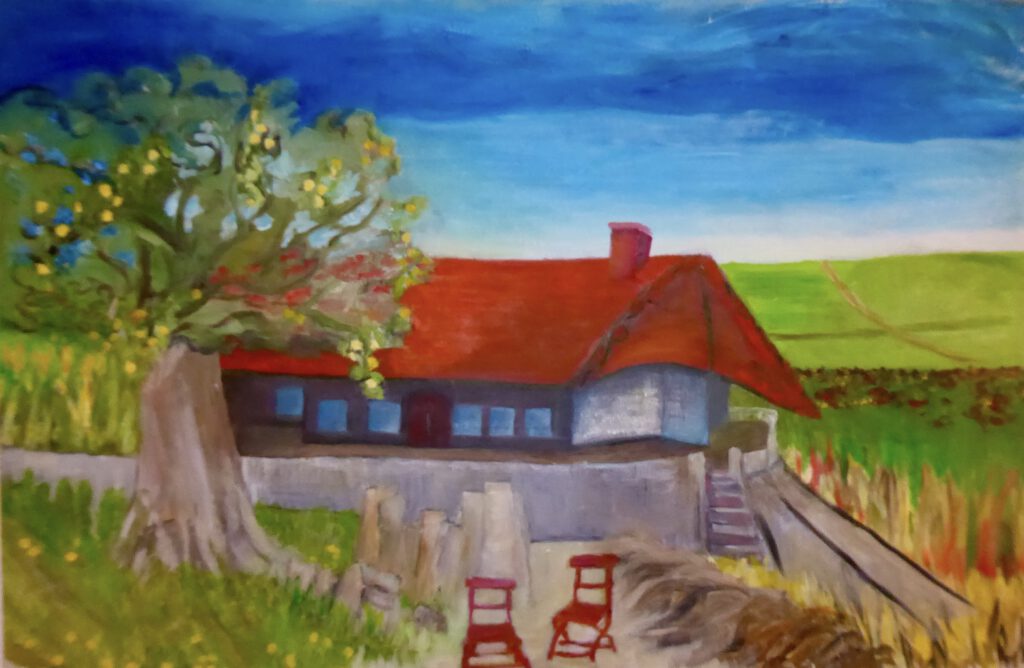 ÖL AUF LEINWAND 90X60 cm